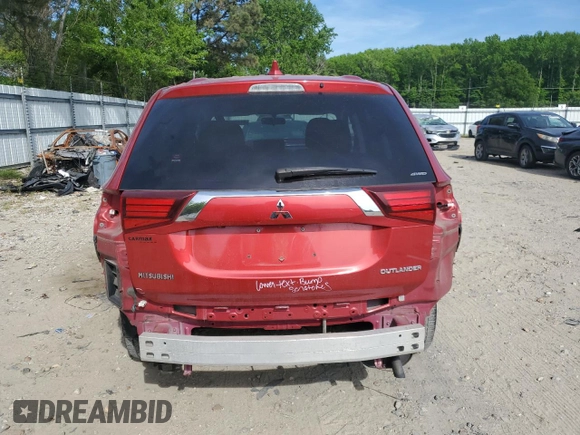 2017 Mitsubishi Outlander ES z VIN JA4AZ2A36HZ000780, wystawiony jako Copart lot #54489305 z przebiegiem 89 370 mil mil oraz Szkoda całkowita • Salvage title. Historia ofert i sprzedaży dostępna na DreamBid. Obrazek 6.