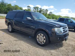 2012 Ford Expedition Max Limited with VIN 1FMJK1K55CEF28651, listed as a Copart auction lot 52592905 with Not provided miles and Salvage title. Bid and sale history available at DreamBid. Image 4.