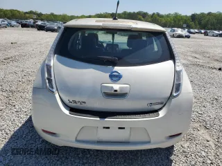 2013 Nissan LEAF SL with VIN 1N4AZ0CP9DC409899, listed as a Copart auction lot 52597555 with 61,628 mi miles and Salvage Title. Bid and sale history available at carsss.com. Image 6.
