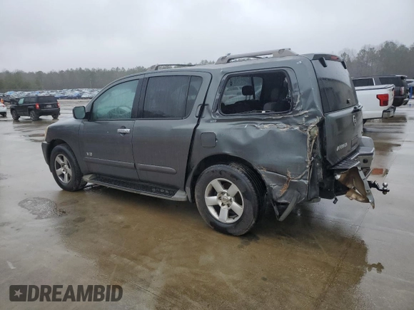 2007 Nissan Armada SE z VIN 5N1AA08A97N723532, wystawiony jako Copart lot #45090625 z przebiegiem 200 281 mil mil oraz Szkoda całkowita • Salvage title. Historia ofert i sprzedaży dostępna na DreamBid. Obrazek 2.