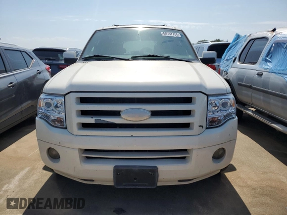 2007 Ford Expedition EL Limited with VIN 1FMFK19567LA99209, listed as a Copart auction lot 65797724 with 0 mi miles and Salvage Title. Bid and sale history available at carsss.com. Image 5.