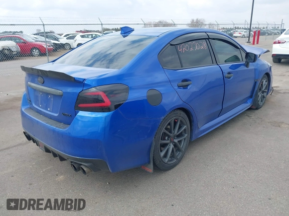 2019 Subaru WRX Premium with VIN JF1VA1C68K9801630, listed as a IAAI auction lot 42023028 with 48,772 mi miles and . Bid and sale history available at DreamBid. Image 4.
