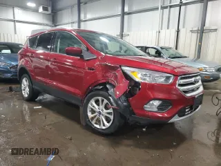 2019 Ford Escape SE with VIN 1FMCU9GD1KUA54817, listed as a Copart auction lot 44439405 with 91,534 mi miles and Salvage Title. Bid and sale history available at carsss.com. Image 4.
