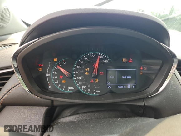 2020 Chevrolet Trax LT with VIN KL7CJLSB3LB057809, listed as a Copart auction lot 61795535 with 42,268 mi miles and Salvage title. Bid and sale history available at DreamBid. Image 9.