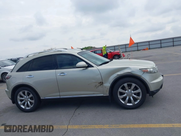2007 Infiniti FX with VIN JNRAS08W77X205825, listed as a IAAI auction lot 42355789 with 146,275 mi miles and . Bid and sale history available at DreamBid. Image 13.