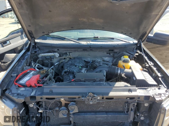 2014 Ford F-150 XL with VIN 1FTEX1EM2EKF44448, listed as a Copart auction lot 50102295 with 140,239 mi miles and Salvage title. Bid and sale history available at DreamBid. Image 12.