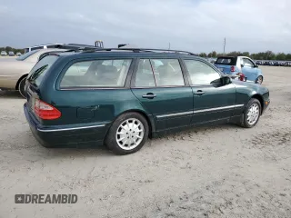2002 Mercedes-Benz E-Class with VIN WDBJH82J62X068202, listed as a Copart auction lot 76944784 with 0 mi miles and Non Repairable. Bid and sale history available at carsss.com. Image 3.