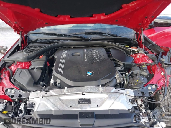 2022 BMW 3 Series M340i xDrive with VIN WBA5U9C01NFM09684, listed as a IAAI auction lot 41670169 with 38,640 mi miles and . Bid and sale history available at DreamBid. Image 10.