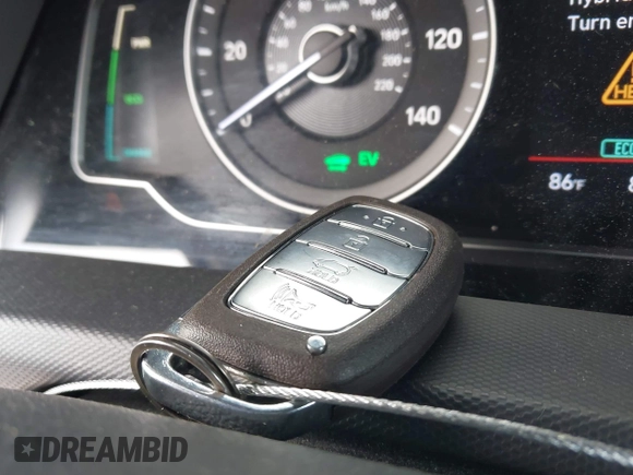 2020 Hyundai Ioniq Blue with VIN KMHC65LC8LU239139, listed as a IAAI auction lot 42216611 with 88,009 mi miles and . Bid and sale history available at DreamBid. Image 11.