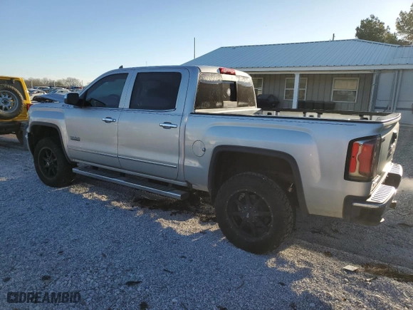 2018 GMC Sierra 1500 SLT with VIN 3GTU2NEC8JG167327, listed as a Copart auction lot 50223545 with 121,195 mi miles and Salvage Title. Bid and sale history available at carsss.com. Image 2.