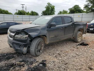 2019 Chevrolet Colorado 4WD LT z VIN 1GCGTCEN5K1231890, wystawiony jako Copart lot #57067805 z przebiegiem 162 593 mil mil oraz Szkoda całkowita • Salvage title. Historia ofert i sprzedaży dostępna na DreamBid. Obrazek 1.