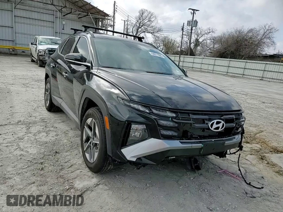 2025 Hyundai Tucson SEL Convenience with VIN 5NMJC3DEXSH466735, listed as a Copart auction lot 44011665 with 5,289 mi miles and Salvage Title. Bid and sale history available at carsss.com. Image 10.