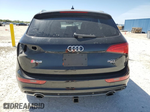 2014 Audi Q5 Premium Plus with VIN WA1DGAFP9EA008181, listed as a Copart auction lot 49160285 with 0 mi miles and Clean Title. Bid and sale history available at carsss.com. Image 6.