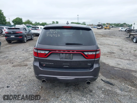 2020 Dodge Durango R/T with VIN 1C4SDJCT2LC346952, listed as a IAAI auction lot 42451221 with 65,696 mi miles and . Bid and sale history available at DreamBid. Image 15.
