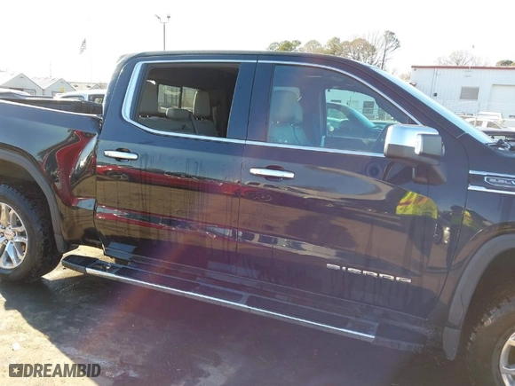2020 GMC Sierra 1500 SLT with VIN 3GTU9DEDXLG160073, listed as a IAAI auction lot 41384026 with 57,870 mi miles. Bid and sale history available at carsss.com. Image 13.