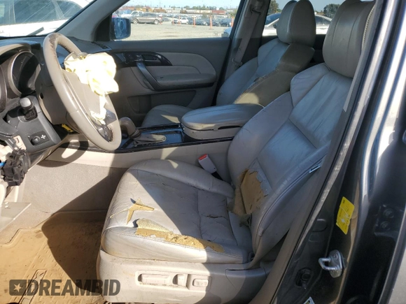 2007 Acura MDX with VIN 2HNYD28287H529740, listed as a Copart auction lot 48545555 with 177,115 mi miles and Salvage Title. Bid and sale history available at carsss.com. Image 7.
