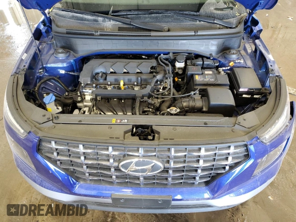 2024 Hyundai Venue SEL with VIN KMHRC8A30RU331698, listed as a Copart auction lot 44720575 with 661 mi miles and Salvage title. Bid and sale history available at DreamBid. Image 12.