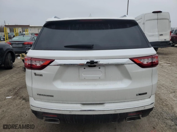 2018 Chevrolet Traverse Premier with VIN 1GNERKKWXJJ263270, listed as a Copart auction lot 45008305 with 102,905 mi miles and Clean Title. Bid and sale history available at carsss.com. Image 6.