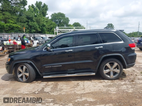 2014 Jeep Grand Cherokee Limited with VIN 1C4RJFBT7EC417586, listed as a IAAI auction lot 42415849 with 133,267 mi miles and . Bid and sale history available at DreamBid. Image 14.