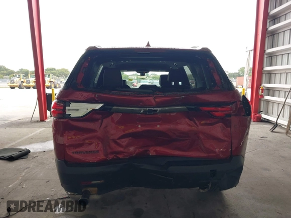 2023 Chevrolet Traverse RS with VIN 1GNERJKWXPJ275888, listed as a IAAI auction lot 41418686 with 14,578 mi miles. Bid and sale history available at carsss.com. Image 6.