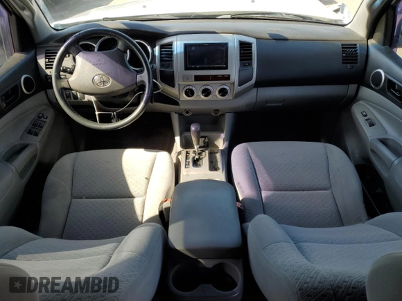2007 Toyota Tacoma PreRunner with VIN 5TEJU62N77Z343077, listed as a Copart auction lot 48942655 with 153,120 mi miles and Salvage Title. Bid and sale history available at DreamBid. Image 8.