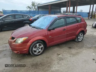 2004 Pontiac Vibe with VIN 5Y2SL628X4Z460435, listed as a Copart auction lot 76310784 with 205,260 mi miles and Salvage Title. Bid and sale history available at carsss.com. Image 1.