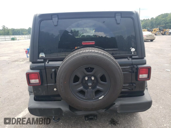 2023 Jeep Wrangler Sport z VIN 1C4HJXDG0PW626106, wystawiony jako Copart lot #62696574 z przebiegiem 16 207 mil mil oraz Szkoda całkowita • Salvage title. Historia ofert i sprzedaży dostępna na DreamBid. Obrazek 6.