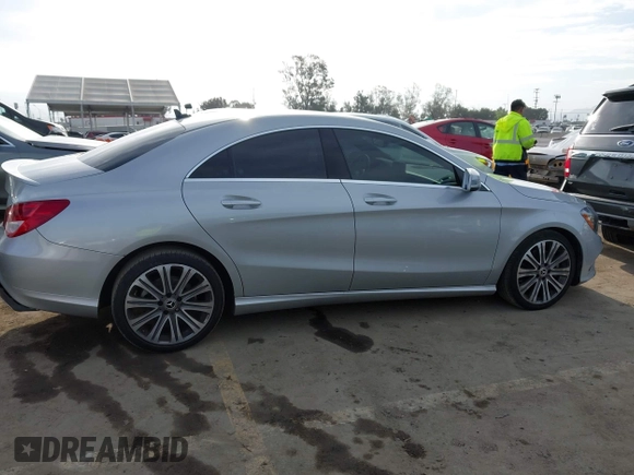 2019 Mercedes-Benz CLA with VIN WDDSJ4EB3KN740161, listed as a IAAI auction lot 41911227 with 61,565 mi miles. Bid and sale history available at carsss.com. Image 13.