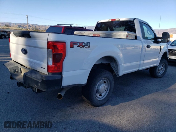 2019 Ford Super Duty F-250 SRW XL with VIN 1FTBF2B60KEF17227, listed as a Copart auction lot 87092934 with 46,550 mi miles and Salvage Title. Bid and sale history available at carsss.com. Image 3.