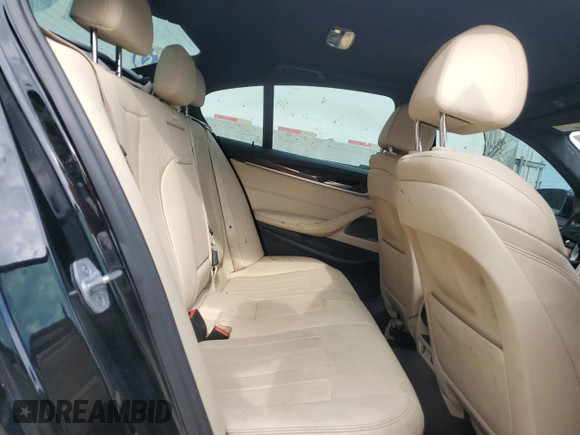 2021 BMW 5 Series 530i xDrive with VIN WBA13BJ02MCF32215, listed as a Copart auction lot 55779575 with 67,983 mi miles and Salvage title. Bid and sale history available at DreamBid. Image 10.