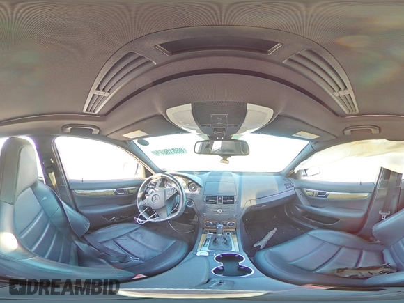 2009 Mercedes-Benz C 63 AMG with VIN WDDGF77X59F251024, listed as a Copart auction lot 86815874 with 116,990 mi miles and Salvage Title. Bid and sale history available at DreamBid. Image 13.