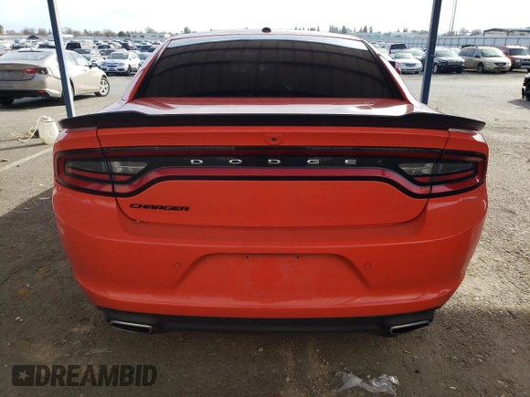 2018 Dodge Charger SXT with VIN 2C3CDXBG9JH167625, listed as a Copart auction lot 45333255 with 100,230 mi miles and Salvage Title. Bid and sale history available at DreamBid. Image 6.