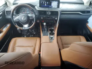 2021 Lexus RX with VIN JTJHZKFA6M2034049, listed as a Copart auction lot 44981475 with 56,053 mi miles and Salvage Title. Bid and sale history available at carsss.com. Image 8.