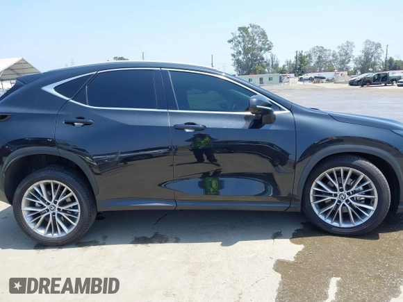 2025 Lexus NX 350 Premium with VIN 2T2GGCEZ6SC073039, listed as a IAAI auction lot 42358628 with 9,549 mi miles and . Bid and sale history available at DreamBid. Image 14.