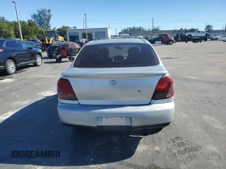 2000 Toyota ECHO with VIN JTDAT1230Y0081585, listed as a Copart auction lot 83421684 with Not Provided miles and Salvage Title. Bid and sale history available at DreamBid. Image 6.