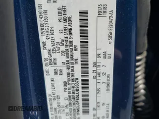 2020 Ford Escape S with VIN 1FMCU0F60LUB93370, listed as a Copart auction lot 54929985 with 52,354 mi miles and Salvage title. Bid and sale history available at DreamBid. Image 13.