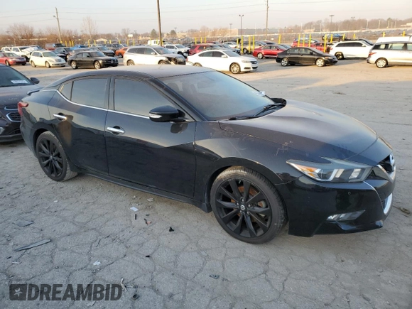2017 Nissan Maxima SV with VIN 1N4AA6AP0HC420843, listed as a Copart auction lot 49040375 with 48,884 mi miles and Salvage Title. Bid and sale history available at DreamBid. Image 4.