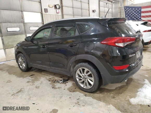 2016 Hyundai Tucson SE with VIN KM8J3CA43GU127418, listed as a Copart auction lot 45644315 with 117,677 mi miles and Salvage Title. Bid and sale history available at carsss.com. Image 2.