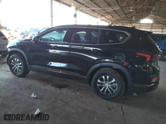2019 Hyundai Santa Fe SEL with VIN 5NMS3CAD5KH094348, listed as a Copart auction lot 70192422 with 33,524 mi miles. Bid and sale history available at carsss.com. Image 2.