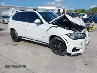 2015 BMW X5 xDrive35i with VIN 5UXKR0C55F0P05115, listed as a IAAI auction lot 41923763 with 93,104 mi miles. Bid and sale history available at carsss.com. Image 1.