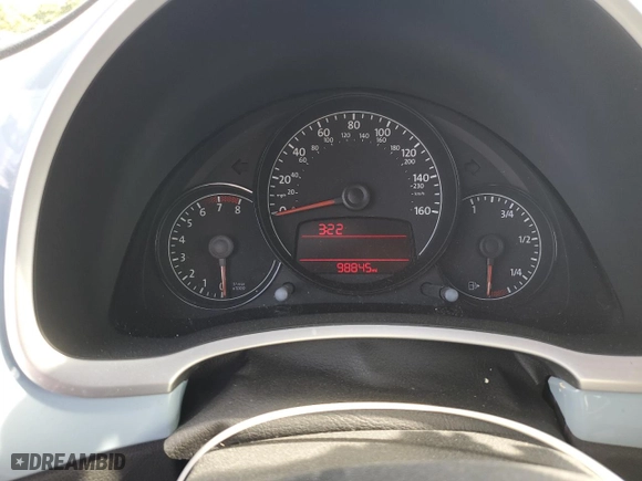 2012 Volkswagen Beetle 2.5L PZEV with VIN 3VWJP7AT4CM632290, listed as a Copart auction lot 81698264 with 98,845 mi miles and Non Repairable. Bid and sale history available at carsss.com. Image 9.