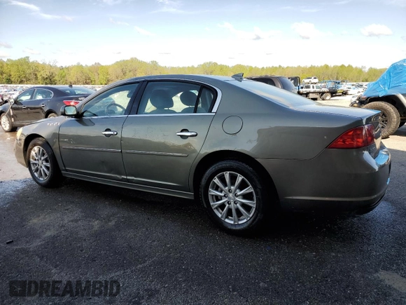 2011 Buick Lucerne CX with VIN 1G4HA5EM0BU100888, listed as a Copart auction lot 52037855 with 75,543 mi miles and Salvage Title. Bid and sale history available at DreamBid. Image 2.