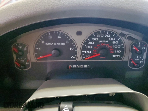 2008 Ford F-150 XL with VIN 1FTRW12W48FB48853, listed as a Copart auction lot 60558615 with Not provided miles and Salvage title. Bid and sale history available at DreamBid. Image 9.