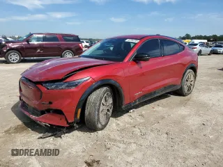2024 Ford Mustang Mach-E Premium with VIN 3FMTK3R70RMA52646, listed as a Copart auction lot 46796705 with 1,071 mi miles and Salvage Title. Bid and sale history available at DreamBid. Image 1.