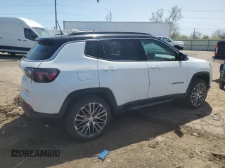 2024 Jeep Compass Limited with VIN 3C4NJDCN0RT602348, listed as a Copart auction lot 54323065 with 17,523 mi miles and Salvage title. Bid and sale history available at DreamBid. Image 3.