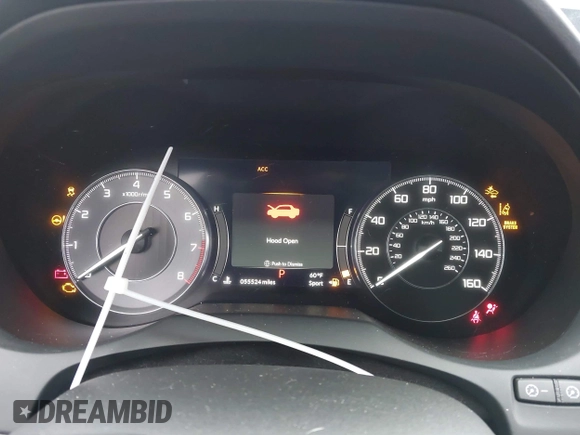 2019 Acura RDX with VIN 5J8TC1H39KL000073, listed as a IAAI auction lot 42184792 with 55,524 mi miles and . Bid and sale history available at DreamBid. Image 7.