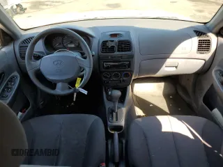 2003 Hyundai Accent GL with VIN KMHCG45CX3U488238, listed as a Copart auction lot 74399014 with 130,915 mi miles and Clean Title. Bid and sale history available at carsss.com. Image 8.