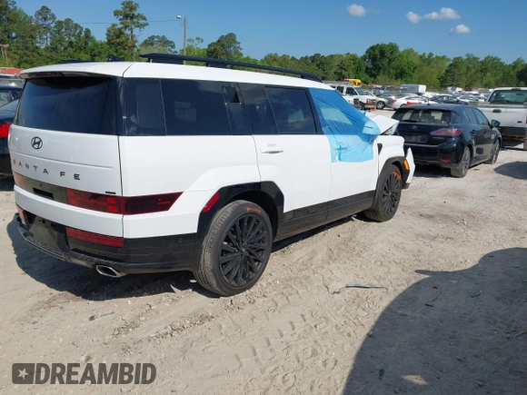 2024 Hyundai Santa Fe Calligraphy with VIN 5NMP5DGL8RH048723, listed as a IAAI auction lot 42063740 with Not provided miles and . Bid and sale history available at DreamBid. Image 4.