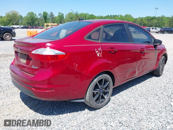 2017 Ford Fiesta SE with VIN 3FADP4BJ7HM147859, listed as a IAAI auction lot 42007695 with 142,036 mi miles. Bid and sale history available at carsss.com. Image 4.
