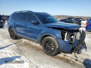 2023 Kia Telluride SX Prestige X-Line с VIN 5XYP5DGC2PG383922, выставлен на аукционе Copart как лот 88878745 с пробегом 19 320 миль миль и Списание • Salvage title. История ставок и продаж доступна на DreamBid. Изображение 4.